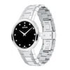 Thumbnail Image 2 of Previously Owned - Men's Movado Faceto 1/20 CT. T.W. Diamond Watch with Black Dial (Model: 0607865)
