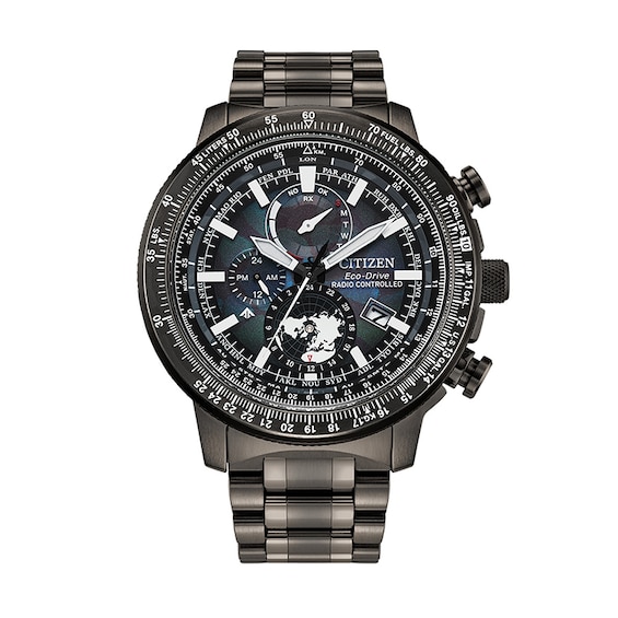 Previously Owned - Men's Citizen Promaster Watch in Grey Ion-Plated Stainless Steel (Model By3005-56E)