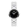 Thumbnail Image 1 of Previously Owned - Ladies’ Movado Faceto™ Diamond Accent Watch with Black Dial (Model: 0607866)
