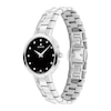 Thumbnail Image 2 of Previously Owned - Ladies’ Movado Faceto™ Diamond Accent Watch with Black Dial (Model: 0607866)