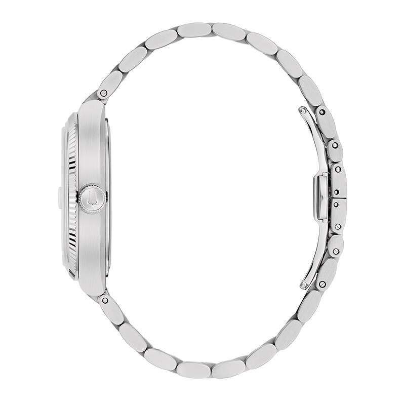 Main Image 2 of Previously Owned - Men's Bulova Super Seville Watch with Square Blue Dial (Model: 96B440)