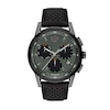 Thumbnail Image 1 of Previously Owned - Men’s Movado Museum® Sport Two-Tone PVD Chronograph Black Leather Strap Watch (Model: 0607896)