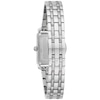 Thumbnail Image 3 of Previously Owned - Ladies' Bulova Sutton Diamond Accent Watch with Rectangular Grey Mother-of-Pearl Dial (Model: 96P252)