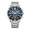 Thumbnail Image 1 of Previously Owned - Men’s Citizen Eco-Drive® Sporty-Aqua Chronograph Watch with Blue Dial (Model: AT2560-84L)