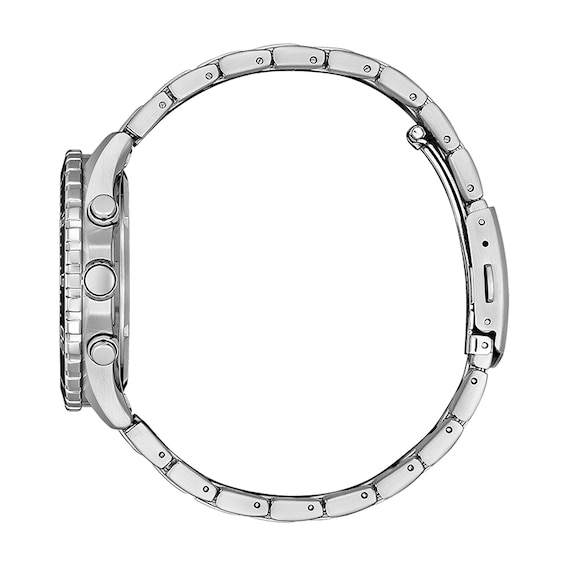 Previously Owned - Men’s Citizen Eco-Drive® Sporty-Aqua Chronograph Watch with Blue Dial (Model: At2560-84L)