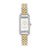 Thumbnail Image 1 of Previously Owned - Ladies' Coach Cadie Two-Tone IP Watch with Rectangular White Dial (Model: 14504172)