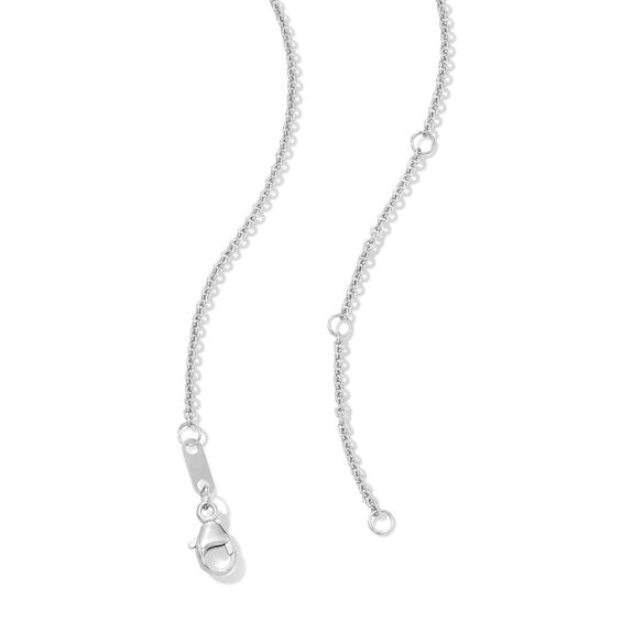 Previously Owned - 1 CT. T.w. Lab-Grown Diamond "Y" Necklace in 10K White Gold (F/Vs2)