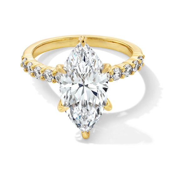 Previously Owned - Classic Heirloom 4-1/2 CT. T.w. Marquise-Cut Lab-Grown Diamond Engagement Ring in 14K Gold (F/Vs2)