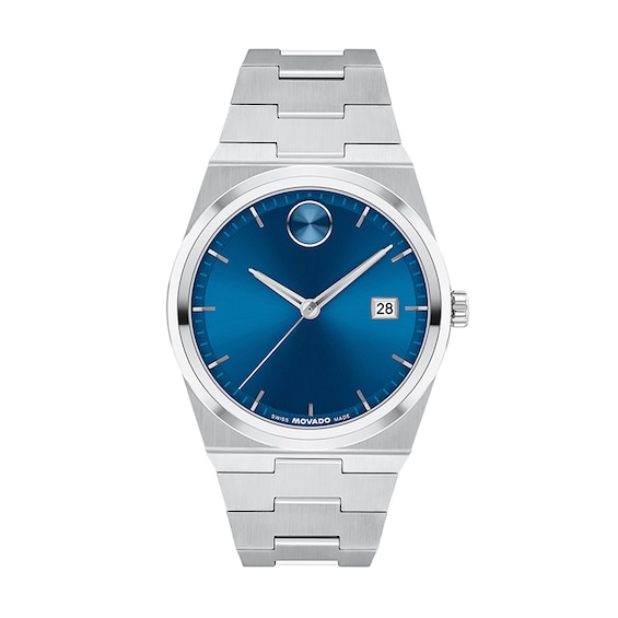 Previously Owned - Movado Bold® Quest Men’s Watch with Dark Blue Dial (Model: 3601221)