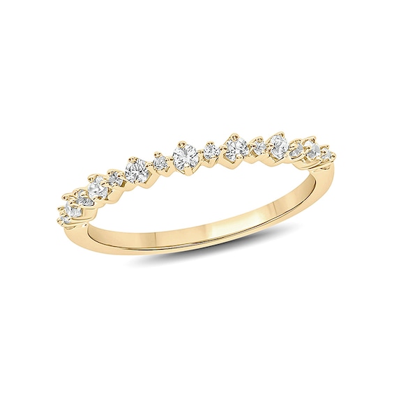Previously Owned - 1/4 CT. T.w. Diamond Stack Anniversary Band in 10K Gold