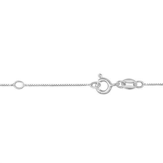 Previously Owned - 2 CT. T.w. Lab-Grown Diamond Cross Pendant in 14K White Gold (F/Si2)