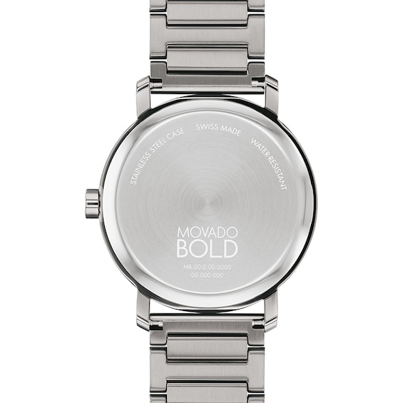 Previously Owned - Men's Movado Bold® Evolution Grey IP Watch with Textured Tonal Grey Dial (Model: 3601096)