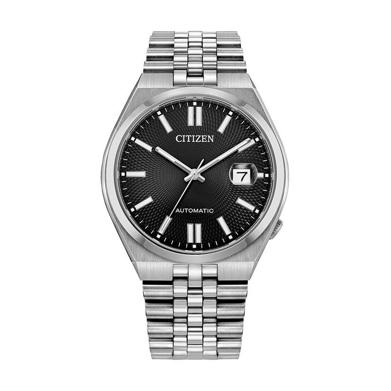 Main Image 1 of Previously Owned - Men’s Citizen® Tsuyosa Automatic Watch with Black Dial (Model: NK0020-55E)