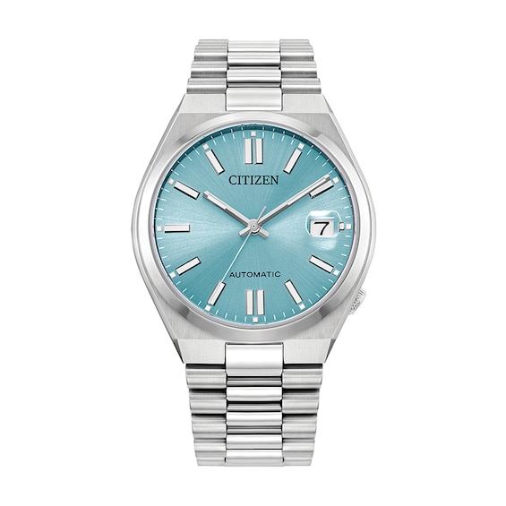 Previously Owned - Unisex Citizen Tsuyosa Automatic Watch with Blue Dial (Model: Nj0200-50L)