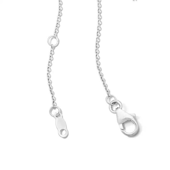 Previously Owned - 1 CT. T.w. Lab-Grown Diamond Solitaire Pendant in 14K White Gold (F/Vs2)