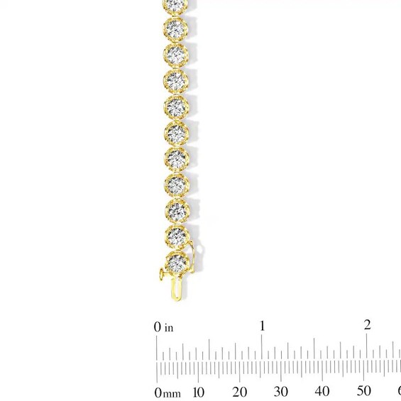 Previously Owned - 5 CT. T.w. Lab-Grown Diamond Tennis Bracelet in 10K Gold (F/Si2)