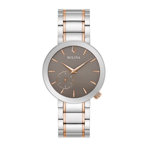 Previously Owned - Ladies' Bulova Special Edition Latin Grammy® Two-Tone Watch with Textured Dial (Model: 98L309)