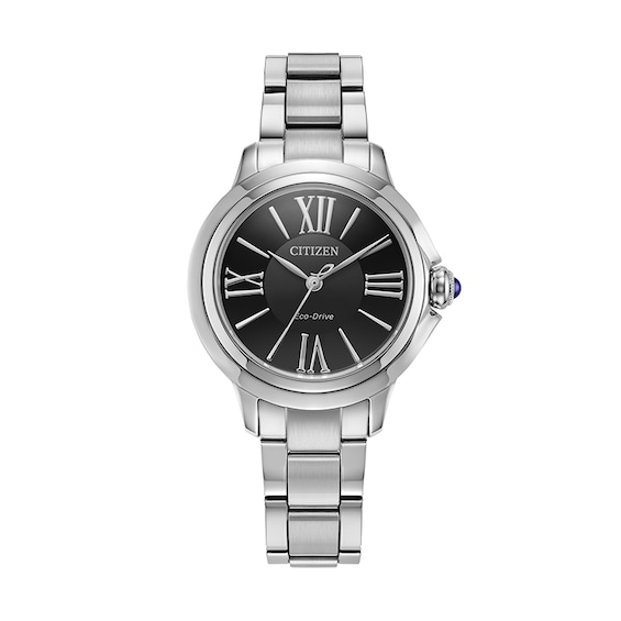 Previously Owned - Ladies' Citizen Eco-Drive® Dress Classic Ceci Watch with Black Dial (Model: Em1160-58E)