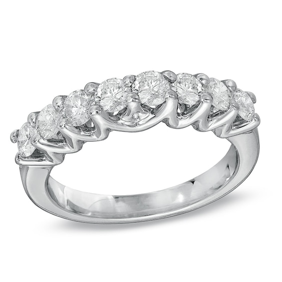 Previously Owned - 4 CT. T.w. Diamond Soldered Bridal Set in 14K White Gold