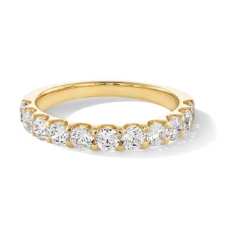 Previously Owned - 1 CT. T.W. Lab-Grown Diamond Anniversary Band in 14K Gold (F/VS2)