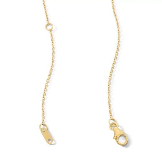 Previously Owned - 1/2 CT. T.w. Lab-Grown Multi-Diamond Necklace in 10K Gold (F/Vs2)