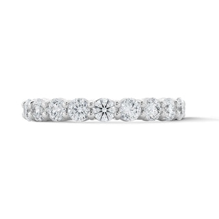 Previously Owned - 1 CT. T.W. Lab-Grown Diamond Anniversary Band in 14K White Gold (F/VS2)