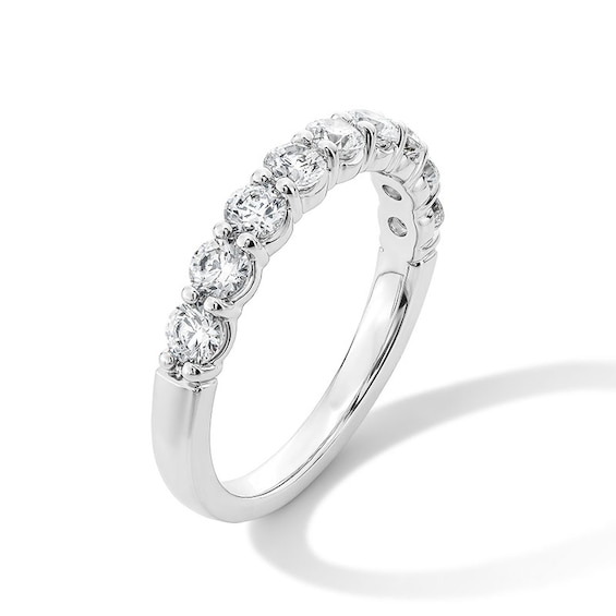 Previously Owned - 1 CT. T.w. Lab-Grown Diamond Anniversary Band in 14K White Gold (F/Vs2)
