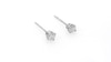 Thumbnail Image 4 of 1/5 CT. T.W. Diamond Solitaire Stud Earrings in 14K White Gold (J/I3)