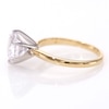Thumbnail Image 4 of 3 CT. Certified Diamond Solitaire Engagement Ring in 14K Gold (I/I2)