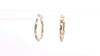 Diamond-Cut Twist Hoop Earrings in 14K Gold | Zales