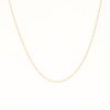 Thumbnail Image 4 of 0.76mm Rope Chain Necklace in Solid 14K Gold - 18"
