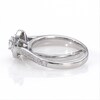 Thumbnail Image 5 of 1 CT. T.W. Diamond Double Frame Bridal Set in 10K White Gold