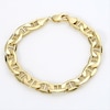 Thumbnail Image 5 of 10.3mm Mariner Link Chain Bracelet in 10K Gold - 9"