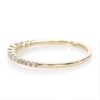 Thumbnail Image 5 of 1/4 CT. T.W. Diamond Graduated Stackable Band in 14K Gold