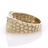 Thumbnail Image 3 of 1/5 CT. T.W. Diamond Slant Nugget Ring in 10K Gold
