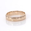 Thumbnail Image 4 of 5.0mm Milgrain Comfort-Fit Wedding Band in 10K Rose Gold - Size 10