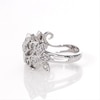 Thumbnail Image 5 of 1/5 CT. T.W. Diamond Vintage-Style Filigree Ring in Sterling Silver