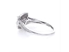 Thumbnail Image 5 of 1/2 CT. T.W. Princess-Cut Diamond Double Frame Engagement Ring in 10K White Gold