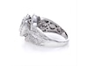 Thumbnail Image 5 of 1 CT. T.W. Composite Diamond Double Oval Frame Vintage-Style Engagement Ring in 10K White Gold