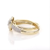 Thumbnail Image 5 of 1 CT. T.W. Multi-Diamond Oval Frame Vintage-Style Bridal Set in 10K Gold