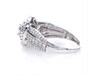 Thumbnail Image 5 of 1 CT. T.W. Diamond Double Oval Frame Vintage-Style Engagement Ring in 10K White Gold