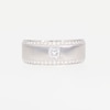 Thumbnail Image 4 of 1 CT. T.W. Certified Square-Cut Lab-Grown Diamond Lined Wedding Band in 14K White Gold (F/VS2)