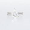 Thumbnail Image 6 of Vera Wang Love Collection 3-3/4 CT. T.W. Lab-Grown Diamond Double Row Engagement Ring in 14K White Gold (F/VS2)