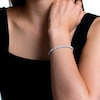 Thumbnail Image 5 of 10 CT. T.W. Certified Lab-Grown Diamond Tennis Bracelet in 14K White Gold (F/SI2) - 7.25"