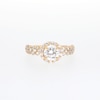 Thumbnail Image 5 of Vera Wang Men's 1/4 CT. T.W. Black Diamond Wedding Band in 14K Gold - Size 10
