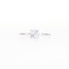 1/2 CT. T.W. PrincessShaped MultiDiamond Hidden Halo Engagement Ring