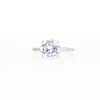 Thumbnail Image 4 of 3-1/4 CT. T.W. Certified Lab-Grown Diamond Engagement Ring in 14K White Gold (I/SI2)