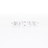 Thumbnail Image 4 of 1 CT. T.W. Certified Marquise and Round Lab-Grown Diamond Five Stone Anniversary Band in 14K White Gold (F/VS2)