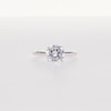Thumbnail Image 6 of 2 CT. Diamond Solitaire Tapered Shank Engagement Ring in Platinum (I/I2)