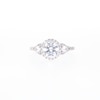 Thumbnail Image 4 of 1-5/8 CT. T.W. Certified Lab-Grown Diamond Frame Engagement Ring in 14K White Gold (F/VS2)
